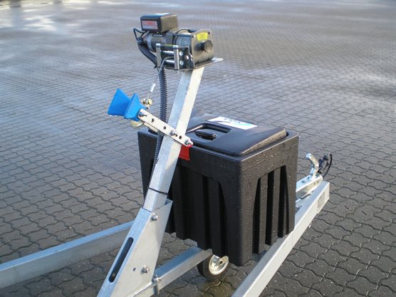 P.415 bådtrailer med håndspil